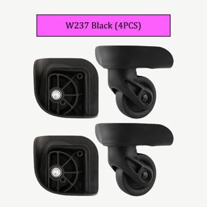 TEMU 4개 세트, W237 캐리어 스피너 휠, 교체용 액세서리, 분리형 무소음 스피너 휠, 고품질 롤러