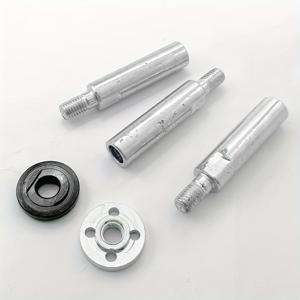 TEMU 각도 그라인더용 5개의 연장 막대, 100 타입 각도 그라인더용 M10 80MM 나사산 어댑터 2개 장착.