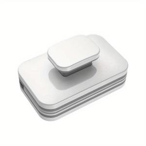 TEMU 강력한 자석이 있는 8면 자석 창문 청소기 - 안전하고 인체공학적 핸들, 내구성 플라스틱 프레임, 실내/외용 - 다용도 유리 청소 도구, 욕실, 주방, 차량용