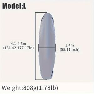 TEMU KOETSU 카약 보호 커버, 카약, 카누, 서핑보드 및 패들보드용 다목적 보트 쉘