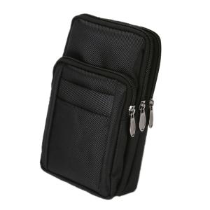 TEMU 다년간의 나일론 크로스바디 폰 케이스 - 허리 벨트 포함, 다중 공간, 야외 활동에 이상적, 폰 안전 포켓 | 빈티지 스타일 포켓 | 안전한 지퍼 잠금