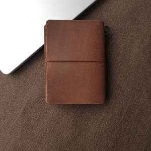 TEMU 정품 가죽 포켓 노트북, 여행, 사무용, 기업 선물로 적합, 대학생 교재 노트로 적합, 교체 가능한 내부 페이지, 여행용 노트북에 96매의 종이, 사각/평면/공백 P 혼합 코어 특징