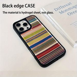 TEMU 휴대폰 케이스 - 에폭시 레진 소프트 쉘, 전기 도금 낙하 방지 휴대폰 케이스 (컬러풀 ), 아이폰 16 Pro Max/15 Plus/14/13 호환, 충격 방지 보호 커버, 남자친구, , 자매 및 가족을 위한 귀여운 휴일 선물.