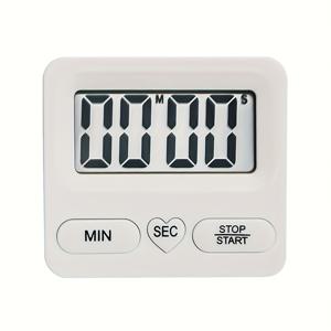 TEMU 주방 카운트다운 타이머, 요리 도구, 대형 디스플레이, 다기능 학습 알림 및 베이킹 타이머, 필수 주방 액세서리, 정밀 타이밍, 100가지 상황에 적합 (배터리 미포함).
