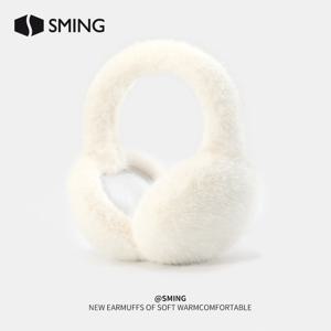TEMU 성명 플러시 접이식 귀마개 여성용, 겨울용 고급형 사이클링 방풍 귀마개 2025 신모델, 부드러운 플러시 귀마개 - 야외 활동용 겨울용 귀마개, 크리스마스 및 새해 선물, 여성용 겨울 귀마개, 휴일 필수 아이템
