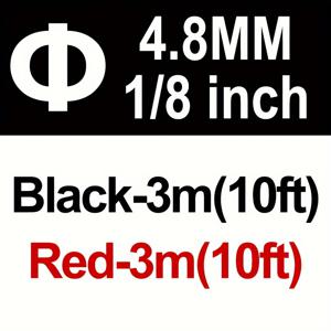 TEMU 3:1 이중벽 두꺼운 산업용 열수축 튜브, 폴리올레핀 재질