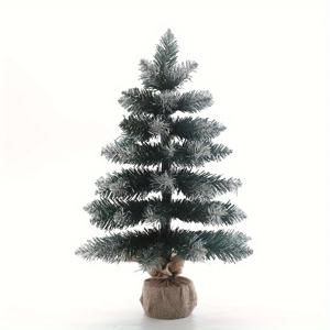 TEMU 30cm//60cm, 1개 크리스마스 트리, 뾰족한 탁상용 작은 트리, 창문 장식 크리스마스 트리 장식