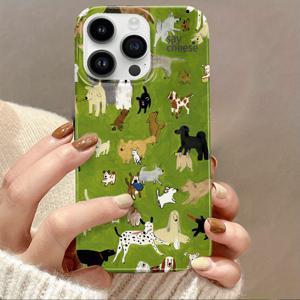 TEMU 아이폰 16/15/14/13/12/11/7/8/PLUS/PRO/PROMAX/MINI/XMAX XR X/XS/s2/se3에 적합한 창의적이고 귀여운 만화 패턴 폰 케이스, 밝고 현실적인 패턴의 하드 쉘 폰 케이스로 충격 방지 기능을 갖춘 모든 종류의 폰 보호 케이스