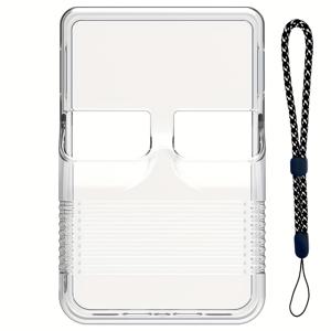 TEMU R36S 게임 콘솔용 투명 TPU 케이스 - 소프트, 충격 방지 보호 커버, 긁힘 방지 디자인, 세련된 표면, 사용하기 쉽고 버튼, Nintendo 3DS 및 2D와 호환 가능