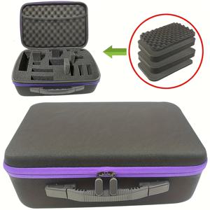 TEMU 아웃도어 도구 및 추가품을 위한 지퍼형 하드 쉘 보관 케이스, 카메라 보호를 위해 설계됨