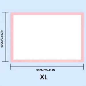 TEMU 초고밀도 강아지 배변 패드 - 1패드 = 3패드 대용량! 예쁜 핑크 컬러, 빠른 건조 & 누수 방지로 쉬운 배변 훈련. 강아지, 성견, 고양이, 토끼에게 적합. 반려동물 주인을 위한 완벽한 선물 - S, M, L, XL 사이즈로 구매 가능