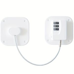 TEMU 비밀번호 캐비닛 도어 잠금 장치, 냉장고 문, 서랍 문 등에 적합한 다기능 잠금 장치입니다. 접착 시트를 벗겨내어 붙이면 설치가 간편하고 열쇠가 필요 없습니다.