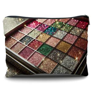 TEMU 반짝이는 별빛 아이섀도우 패턴이 특징인 휴대용 린넨 메이크업 가방입니다. 다기능으로 재사용이 가능한 화장품 정리함으로, 여자친구와 어머니를 위한 완벽한 선물이 될 것입니다. 여행 및 웨딩 파티에 이상적이며, 작은 물품 보관에 좋습니다.|린넨|화장품정리함