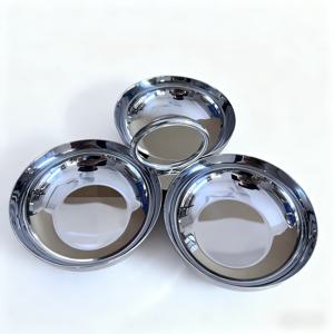 TEMU 고급스러운 3칸 스낵 볼, 메탈 사탕 디쉬, 디저트 플레이트, 장식품, SUS304 스테인리스 스틸 재질, 거실 커피 테이블용 3-in-1 디스플레이 트레이, 과일 플래터