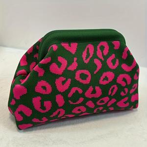 TEMU 중국산 여성용 대용량 니트 여행용 메이크업 가방, 여행용품, 화장품 및 제품 보관 가방, 세면도구 가방, 스타일리시한 프린트 클러치, 드로스트링 가방, 휴대용 여행 가방