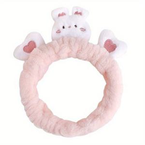 TEMU 1개, 여성용 미끄럼 방지 수중 치료 헤드밴드 - 얼굴 세척, 메이크업 및 러닝 스포츠에 적합, 탄성 헤드밴드, 흡수성 및 땀 흡수, 부드럽고 피부 친화적