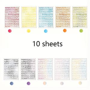 TEMU 가치 팩 알파벳 숫자 스티커 - DIY 공예, 미술 장식 및 파티 용품을 위한 아름다운 서예 및 숫자 스티커, 반짝임 효과가 있는 재사용 가능한 비닐 스티커, DIY 공예 용품 | 서예 스티커 | 반짝임 효과가 있는 스티커, 공예용 스티커|캘리그라피