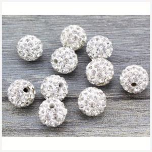 TEMU 100개 샴발라 고품질 라인스톤 도자기 비즈, 4mm-16mm, 직선 구멍, 부드러운 도자기, 발시리, 보석 만들기, DIY 공예, 고품질 도자기 비즈, 크리스마스에 가장 좋고 추수 감사절에 완벽합니다.