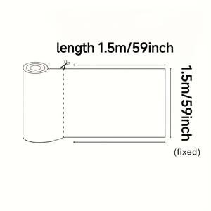 TEMU 1개 폴리에스터 화이트 크래프트 원단, 가벼운 소재, 재단된 직물, 재봉, 의류, 자수 프로젝트, 샘플 제작 & 수공예, 이벤트 & 파티 용품