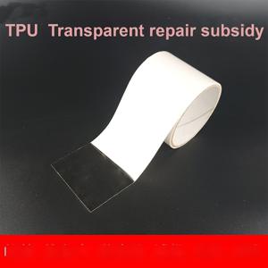 TEMU 롤 1 - 초강력 TPU 수리 테이프, 투명, 내구성 좋은 플라스틱 실링 접착제 (인플레이트 풀, 보트, 풍선 성, 텐트, 우비, 연못 라이너용) - 실내 및 실외 사용에 적합, 실내 수리 테이프 | 투명 수리 테이프|수경