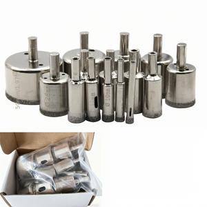 TEMU 15개 홀쏘 세트 (6mm-50mm) | 세라믹, 유리, 도자기, 대리석용 금속 코어 드릴 비트 - 무코팅, 원형 생크, GHTYONG 브랜드