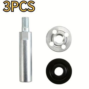 TEMU 3개 연장 연결 로드, 100타입 앵글 그라인더 자체 M10 80mm 나사산 어댑터 2개 포함 (전동 공구용)