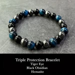 TEMU 천연 헤마타이트 차크라 팔찌 - 스타일 보호 주얼리, 남녀공용, 연중 일상 착용 또는 선물용, 천연 어스 코드