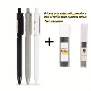 TEMU 0.5mm HB 연필심 상자 포함 기계식 연필 - 사무실 또는 학교에서 쓰기에 완벽합니다.