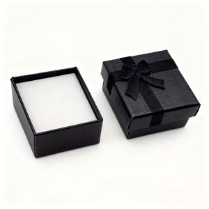 TEMU 24개 미니 휴대용 보석 보관함 - 리본 장식 뚜껑, 우아한 미니어처 카드보드 상자 (웨딩 파보, 소품, 귀걸이, 반지, 목걸이 보관용) - 이벤트 & 선물용 팩