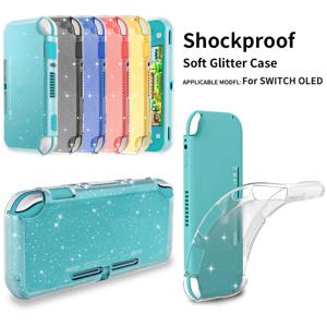 TEMU 니트로도 스위치 라이트용 TPU 소프트 케이스 - 충격 방지, 스타 디자인의 청색 보호 커버 - 청소년용 게임 콘솔용
