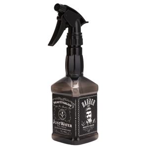 TEMU 1pc 빈티지 650ml 플라스틱 헤어 스타일리스트 스프레이 병, 바버 샬롱 물 디스펜서, 일반 헤어 타입용 헤어 컷 미스트 스프레이어, 도구 및 액세서리