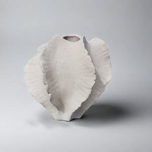 TEMU 1개의 현대 베이지 세라믹 꽃병, 매끄러운 내부가 있는 질감 있는 아트 디자인, 크리스마스, 할로윈, 부활절, 하누카, 추수감사절을 위한 홈 데코 악센트 - 파티 및 사무실 장식을 위한 꽃꽂이