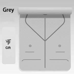 TEMU TPE 요가 매트 185*61*0.5, 두꺼운 미끄럼 방지 피트니스 매트, 방음 줄넘기 바닥 매트, 홈 댄스 매트, , 피트니스, 체조에 필수