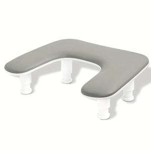 TEMU 1개 조절 가능한 휴대용 네일 아트 팔걸이, U자형 원핸드 베개 디자인과 경사면으로 피로회복 및 광선요법에 적합. 높이 조절 가능한 팔걸이, 네일 아트 및 팔 지지에 이상적|네일아트