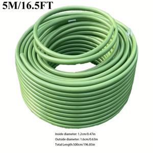 TEMU 1롤 500cm 유연한 플라워 쉐이핑 튜브 - 3색 (화이트, 그린, 골드) 포토부스 소품 & 배경용 (, 카니발, 라마단, 이스터, 웨딩, 세인트 패트릭)