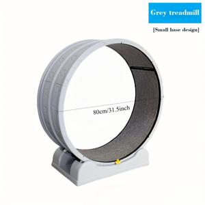 TEMU 2025년형 신형 고양이 운동 바퀴, 인기 있는 무소음 애완동물용 달리기 기구, 피트니스 롤러, 고양이 등반 프레임, 고양이 장난감, 교체 가능한 접착식 패브릭이 있는 달리기 기구 (배터리 없음)