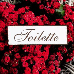 TEMU 화장실용 나무 '화장실' 표시판 - 우아한 커서스 스크립트가 있는 농가 벽걸이 장식, 화장실 문, 욕실 장식에 이상적