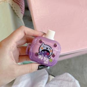 TEMU 3D 병뚜껑 디자인 쿨 주스 케이스 - 애플 에어팟 4세대, 에어팟 프로 1/2세대 및 에어팟 3세대 보호 커버