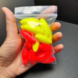 TEMU 30mm/36mm/41mm 올리브 모양 초경성 폼 비즈 20개입, 7성 플로트, 전통 라인 세트 플로트, 대량 특대형 올리브 모양 눈에 띄는 비즈, 녹색 물고기 잡이를 위한 바닥 낚시 플로트