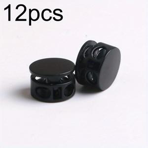 TEMU 메탈 스프링 스톱 버클, 더블 홀 디자인. 스웨트셔츠 칼라 단추, 탄성 조절 코드 끝 장식 버튼. 재봉, 퀼팅 및 공예 프로젝트 용품.