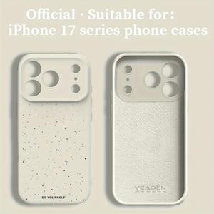 TEMU 새로운 크리에이티브 스타일 커플 폰 케이스, 아이폰17Pro Max/아이폰17Pro/아이폰17/아이폰16Pro Max/15Pro/14/13Pro 호환, 고품질 방수 및 방진 기능