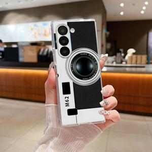 TEMU 휴대폰 케이스 - 삼성 갤럭시 Z폴드 시리즈 (Z폴드3, Z폴드4, Z폴드5, Z폴드6, Z폴드7 포함)용 아티스틱 카메라 케이스