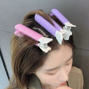 TEMU 뿌리볼륨업 구르프 해어롤 집게 4개 세트