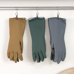 TEMU 가쯔 두꺼운 라텍스 주방용 고무장갑 10개