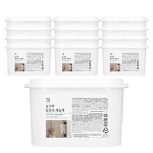 TEMU [총 12개입] 딥클린 제습제X12개 습기제거제 옷장 화장실 염화칼슘