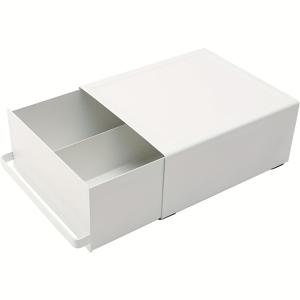 TEMU 1개 커피 바 서랍 정리함, 커피 머신/주전자용 상단, 커피 캡슐 & 티백 수납, 주방 카운터 & 커피 바 장식에 완벽, 미끄럼 방지 매트가 있는 모던 디자인, 블랙/화이트, 커피 애호가를 위한 선물, 크리스마스 홈 선물