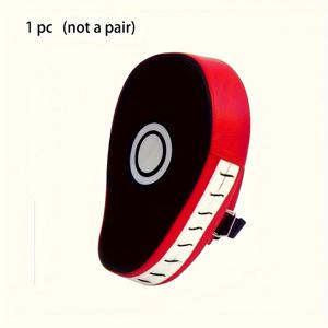 TEMU 1pc 프로 복싱 충격 PU 곡선 손 대상-충격 흡수 훈련 손 패드-가라데 복싱 무에타이 또는 스포츠 훈련 패드