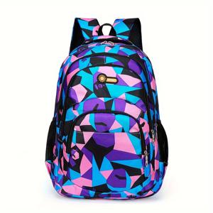 TEMU 세련되고 미니멀한 대용량 캐주얼 여성 백팩, 트렌디한 다기능 학생용 책 가방.