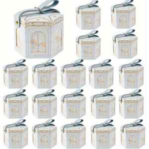 TEMU 20개 카러롤 테마 선물 상자 (사탕, 초콜릿, 파티 답례품용), 결혼식, 생일, 크리스마스 선물로 완벽.