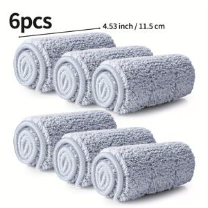 TEMU 길이 15.75인치(40cm)와 폭 4.53인치(11.5cm)를 갖춘 이 가정용 청소 밀대 교체용 천은 습식 및 건식 사용 모두에 적합하며, 강력한 흡수력을 갖춘 두꺼운 플러시 원단으로 구성되어 있습니다.|물걸레청소기